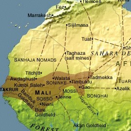 Histoire des Sonink� : DIAKA, Premier Habitat des SONINKE ou la Fondation des COLONIES